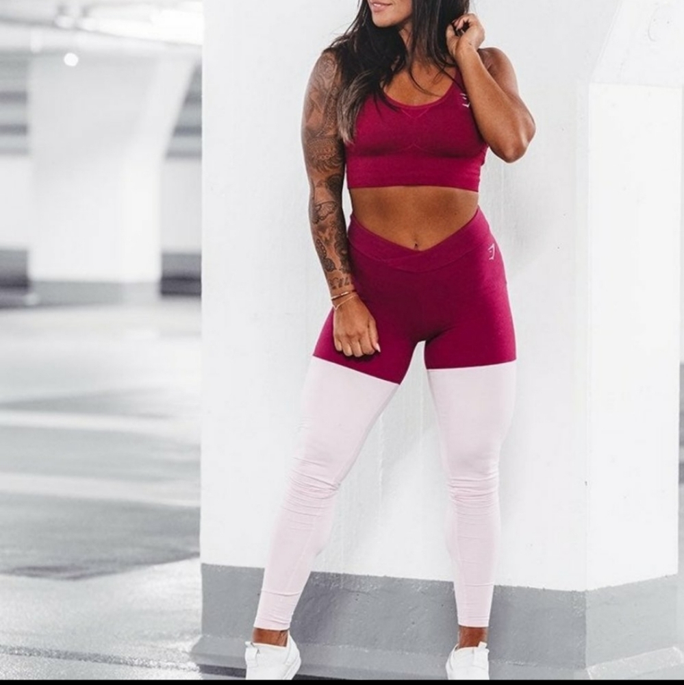 Gymshark Two Tone Leggings Size XS